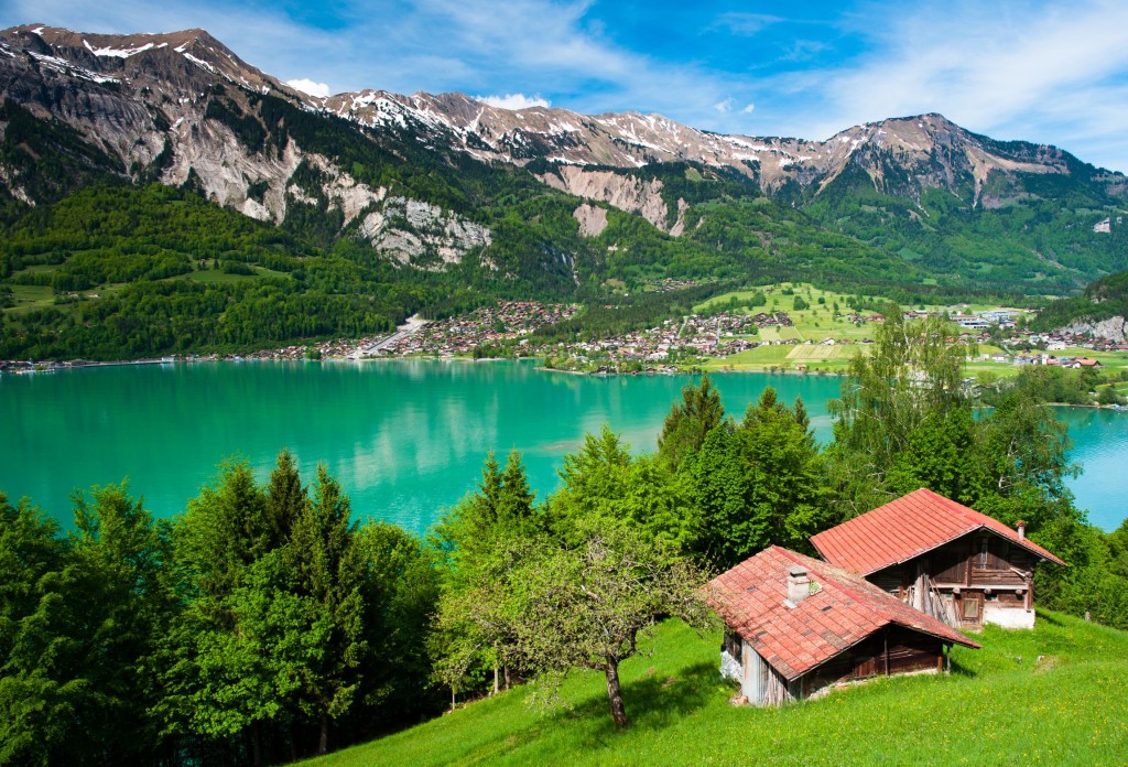 Brienz Švicarska Lake