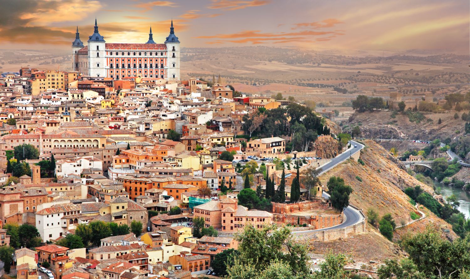 Toledo Alcazar spain by Maugli depositphotos