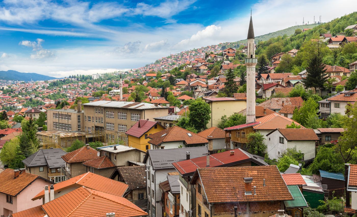 Sarajevo by bloodua can stock photo