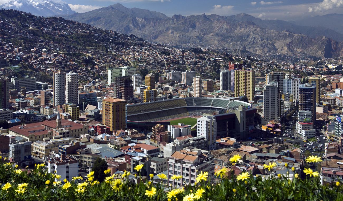 Bolivia La Paz by SteveAllen can stock photo