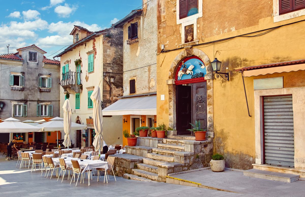 Lovran croatia by Yasonya can stock photo