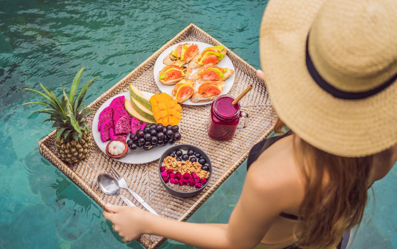 All inclusive hotel travel girl by galitsakaya bigstockphoto