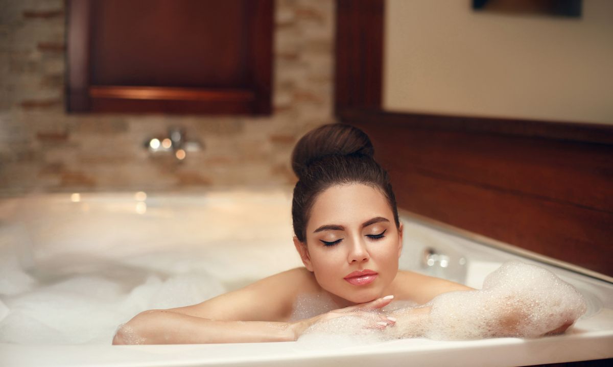 Wellness travel by vegas can stock photo