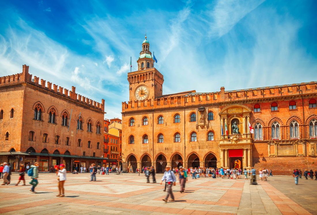 Bologna italy by olga lupol dreamstime