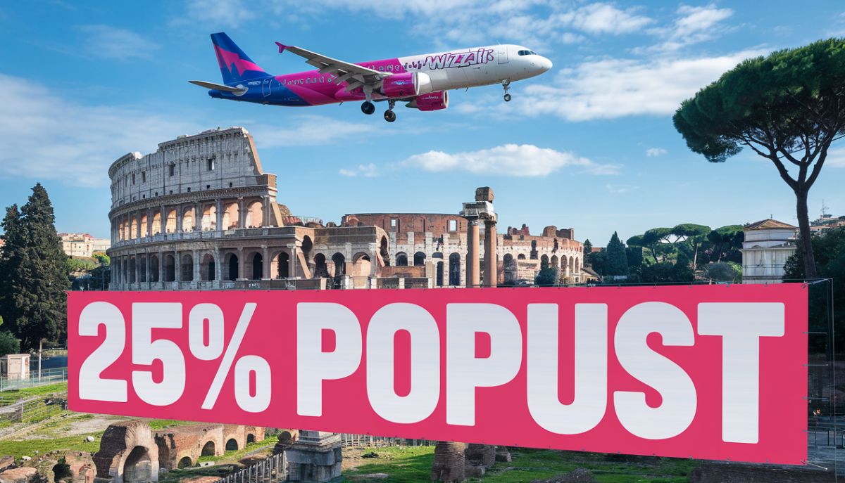 Wizzair akcija buy one pay half