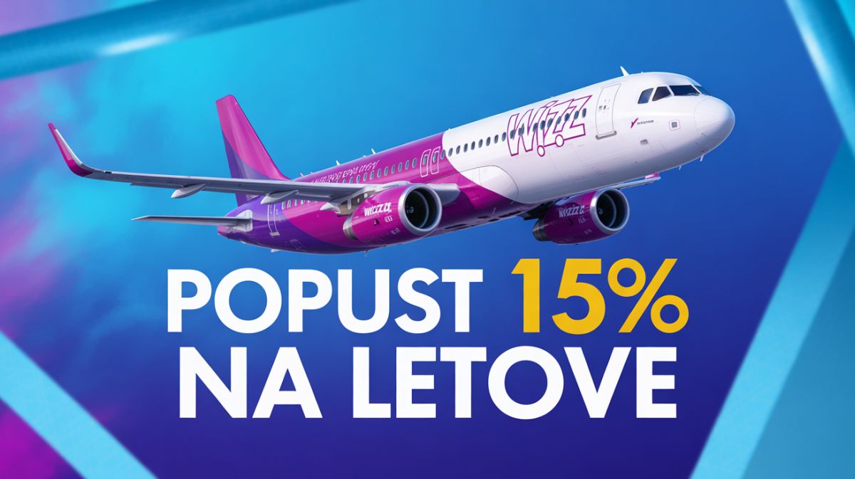 wizzair akcija 15%